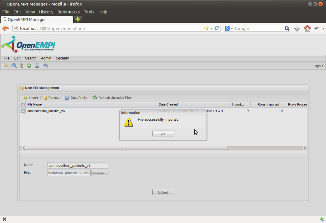 Flexible Data Loader screenshot